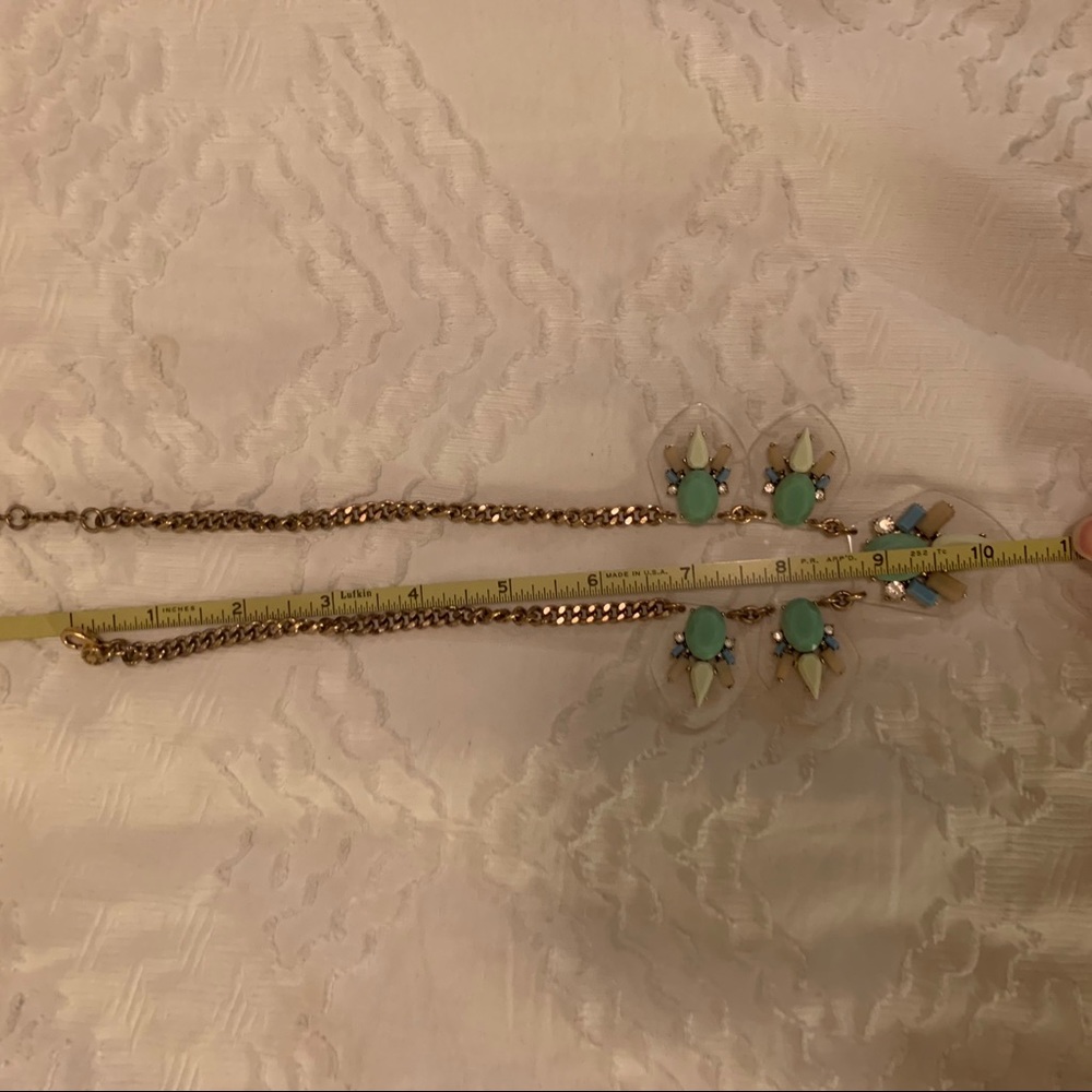 Super Cute Translucent Statement Necklace J.Crew - image 3